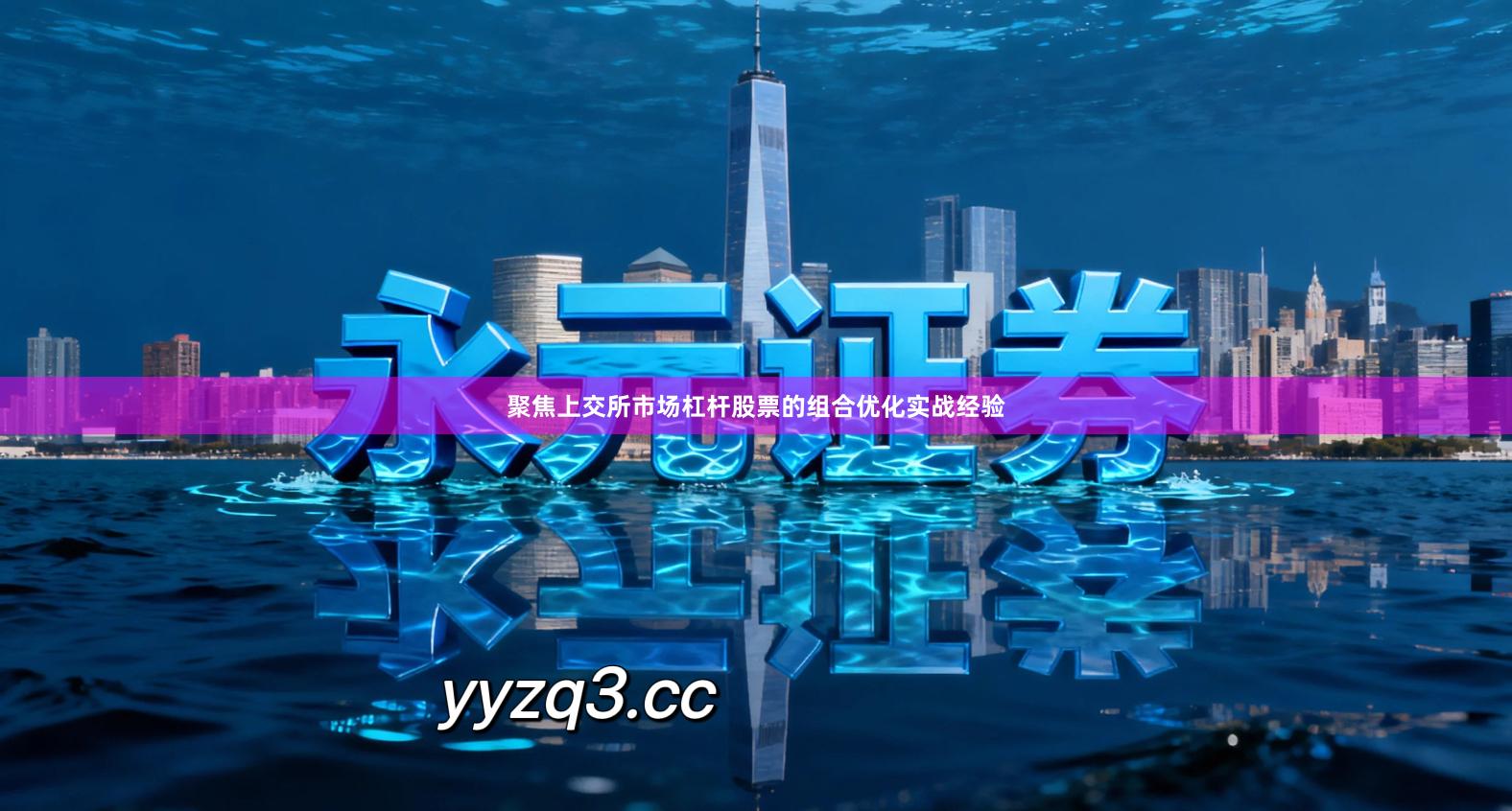 聚焦上交所市场杠杆股票的组合优化实战经验