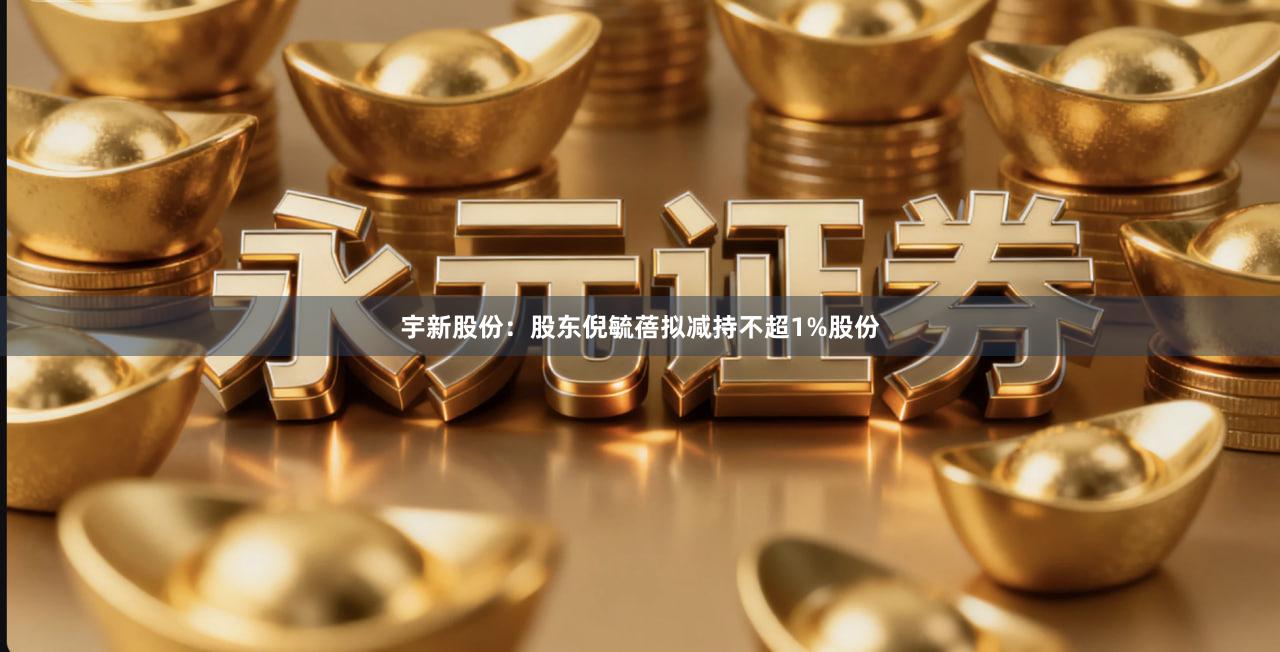 宇新股份：股东倪毓蓓拟减持不超1%股份